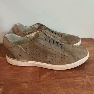 Kizik Miami Gray Suede Slip On Shoes Womens Size US 10W Loafer Sneakers Comfort